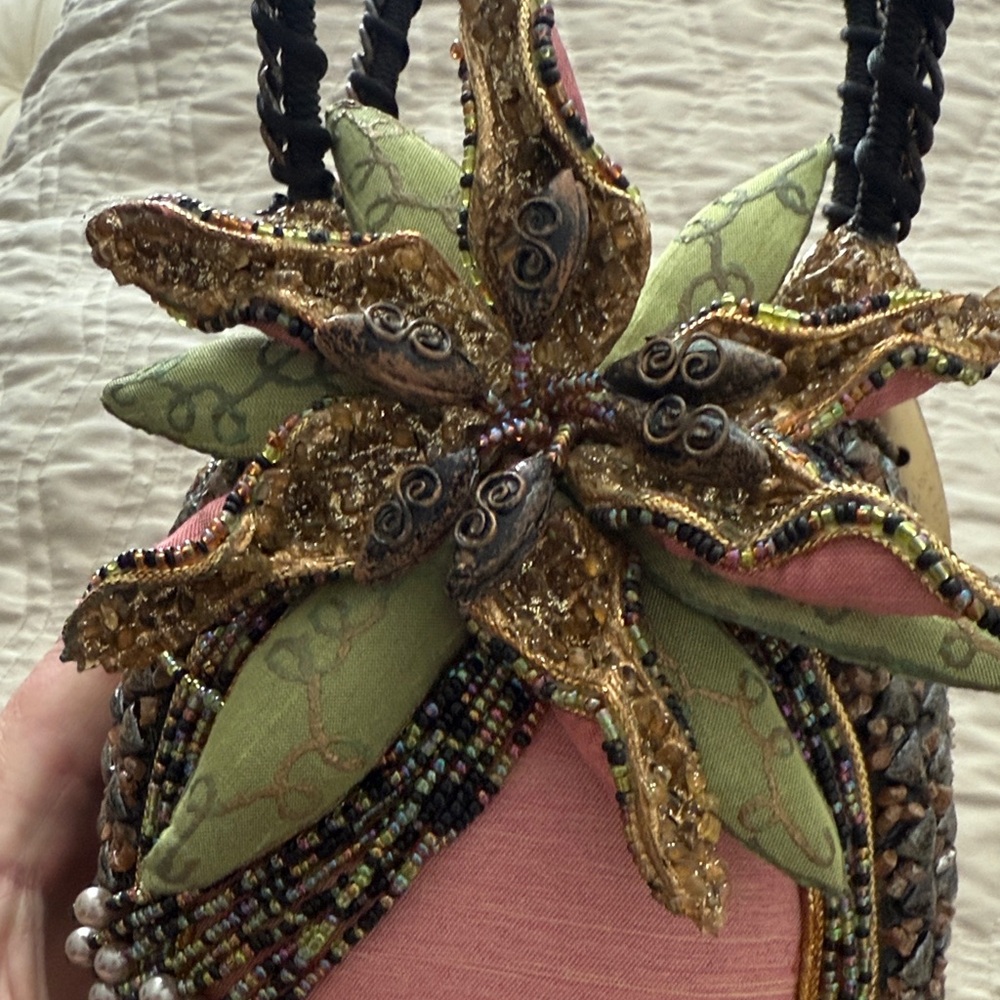 Mary Frances Floral Embellished Mini Bag - Picture 6 of 8